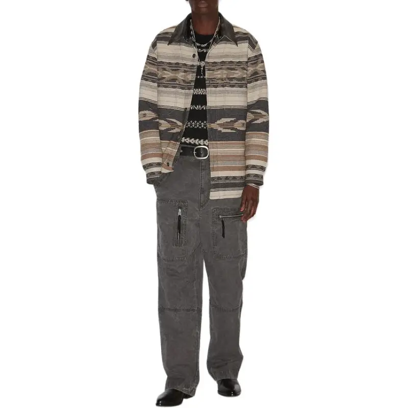 ISABEL MARANT ETOILE Dalton Southwestern Printed Overshirt-3