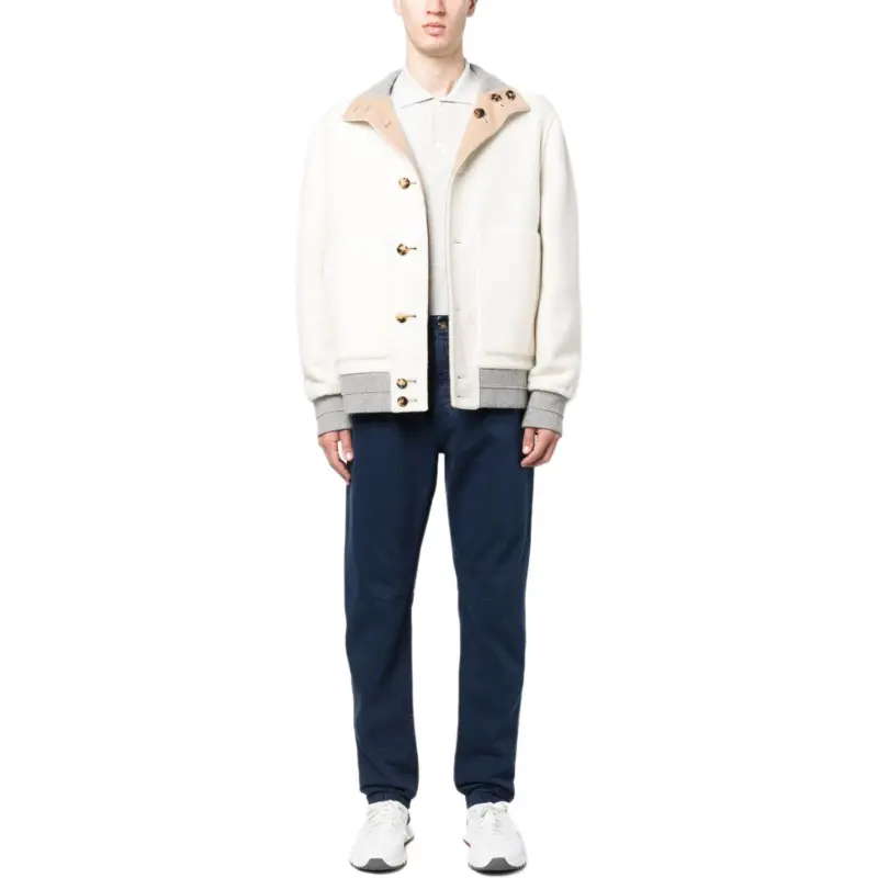 Brunello Cucinelli Logo Patch Straight Leg Jeans-2