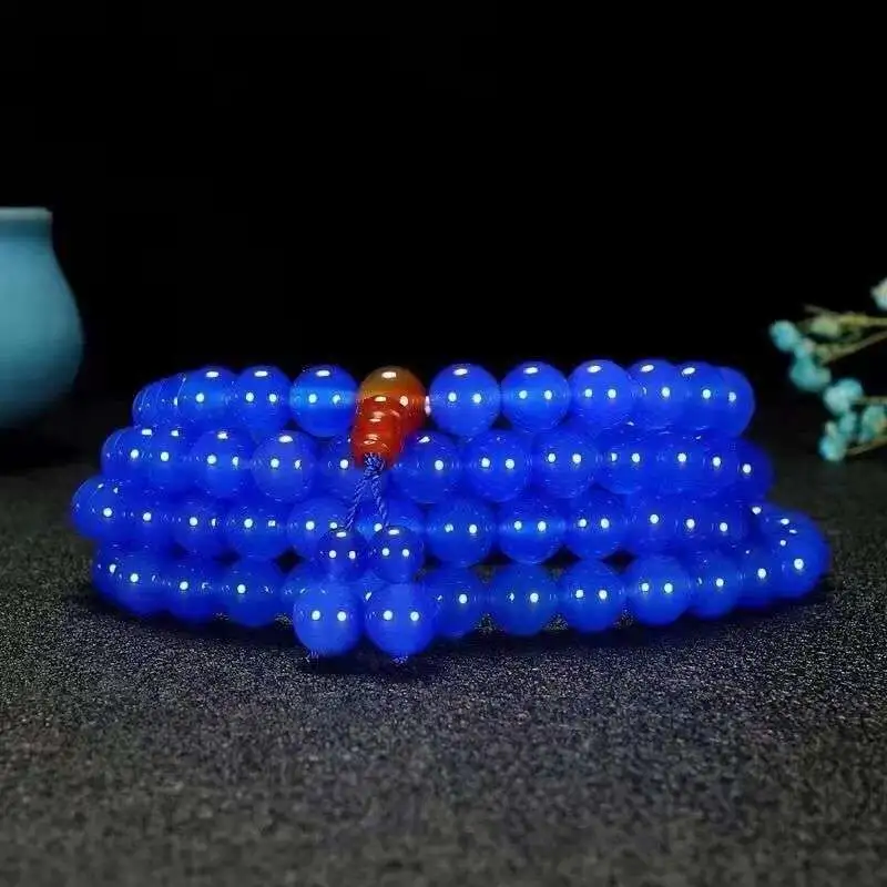 JUNWEN Chalcedony Bracelets Unisex-4