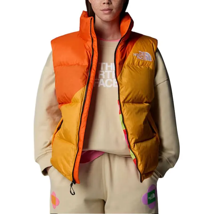 THE NORTH FACE Logo Embroidered Zipped Padded Gilet-2