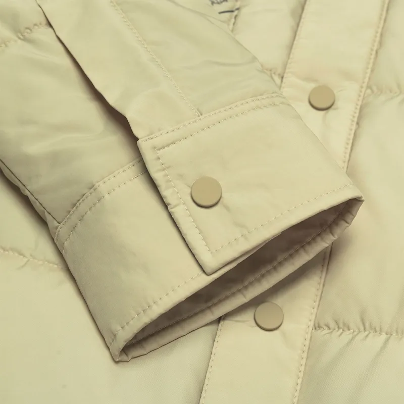 Adidas Neo Puffer Jackets Men Brown Green-4