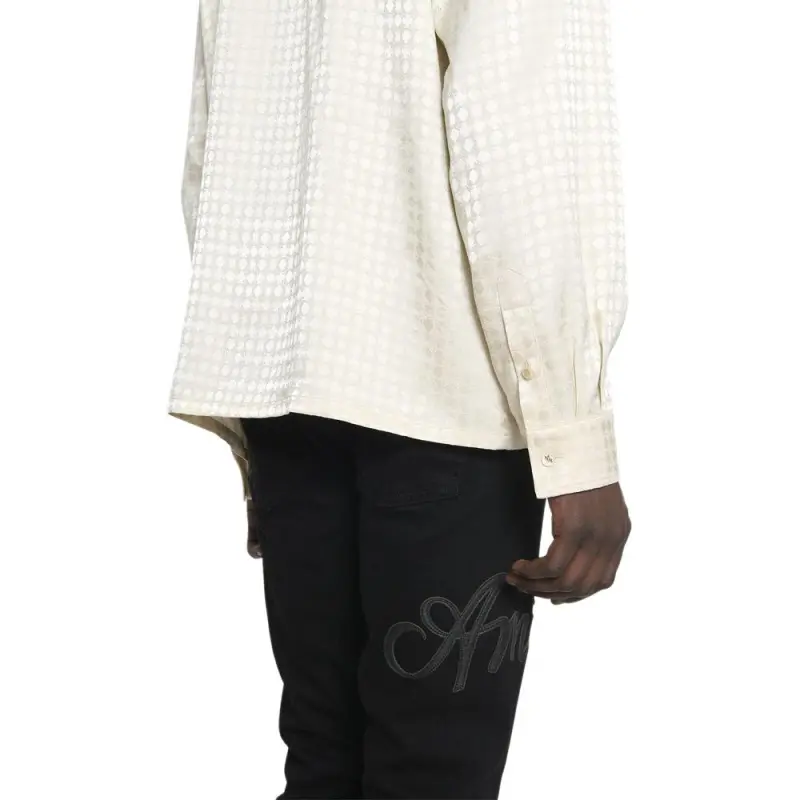 AMIRI Shirt Men's Snowflake Stone Color-4