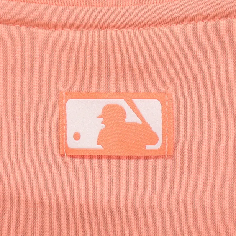 MLB Short Sleeved Dresses Women's Orange-4