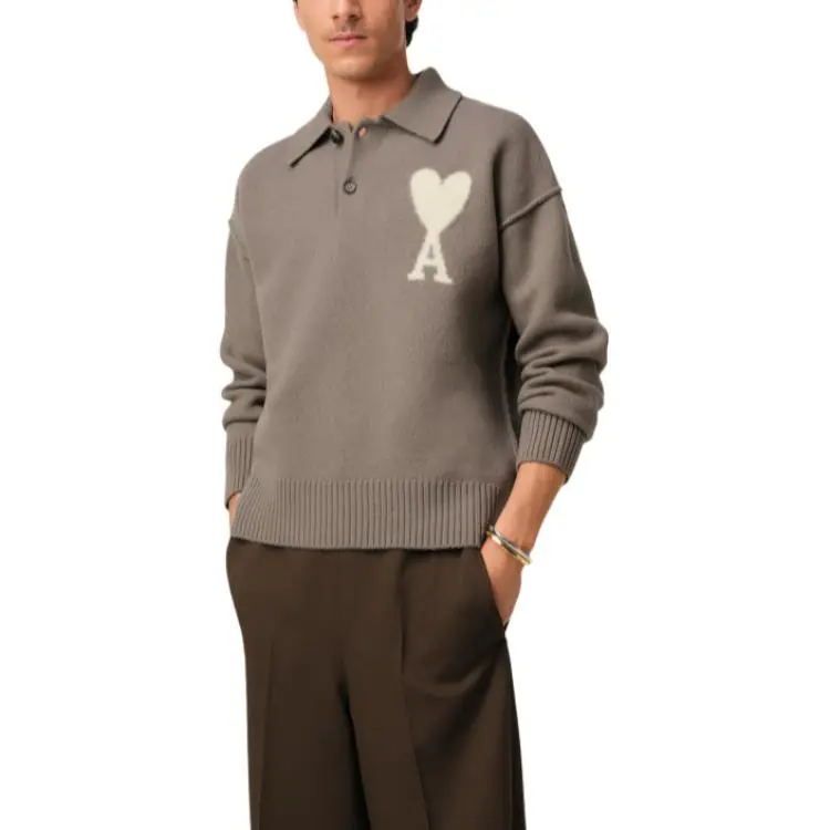 AMIPARIS Paris Ami De Coeur Polo Jumper-2