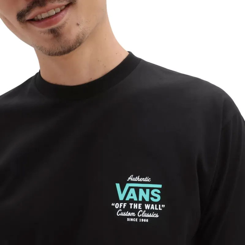 Vans T-Shirts Men Black-4