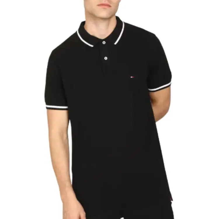 Tommy Hilfiger Polo Shirt Unisex Black-2