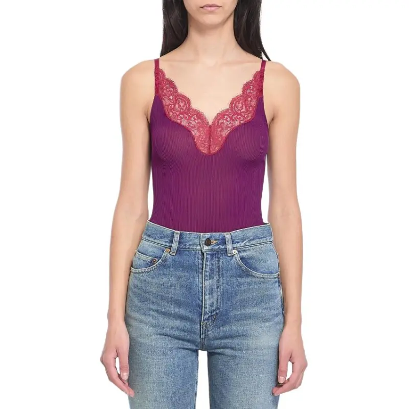 SAINT LAURENT Camisole Women's Purple-2