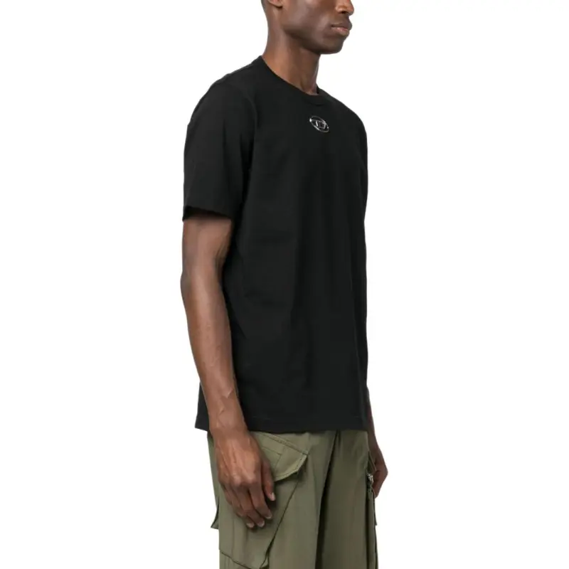 DIESEL T Just Od Logo Plaque T Shirt-3