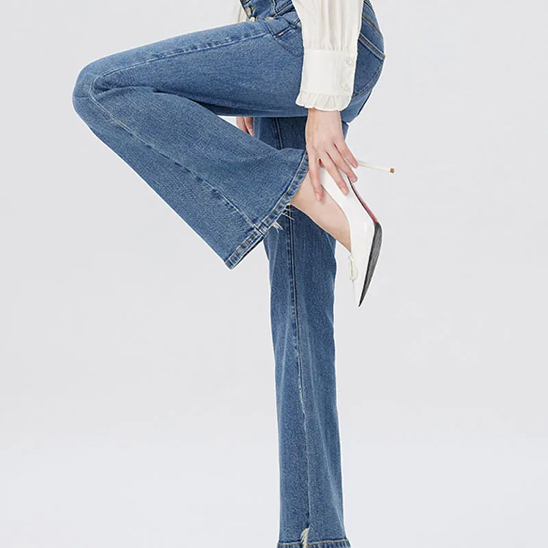 Hopeshow Jeans Women's Denim Blue 071-1