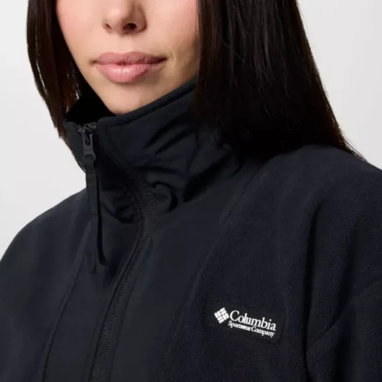 Columbia Women's Sequoia Grove™ Half Zip Fleece Jackets Coats Women's Black-4