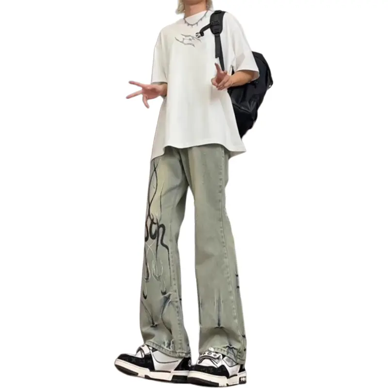 KVIV Jeans Men Yellow Mud-3