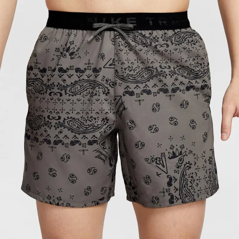 Nike Dri Fit Trail Sports Shorts Men's Cave Stone Color/Black/Black-1