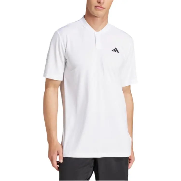 Adidas Free Shipping With AdiClub Club Tennis Climacool Henley Shirt-1