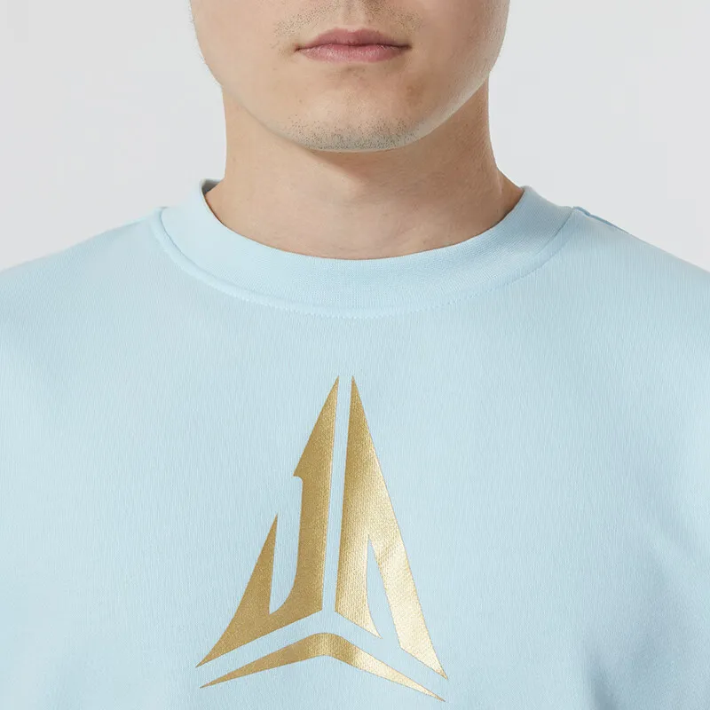 Nike Morant Series Sweatshirts Men Blue-5