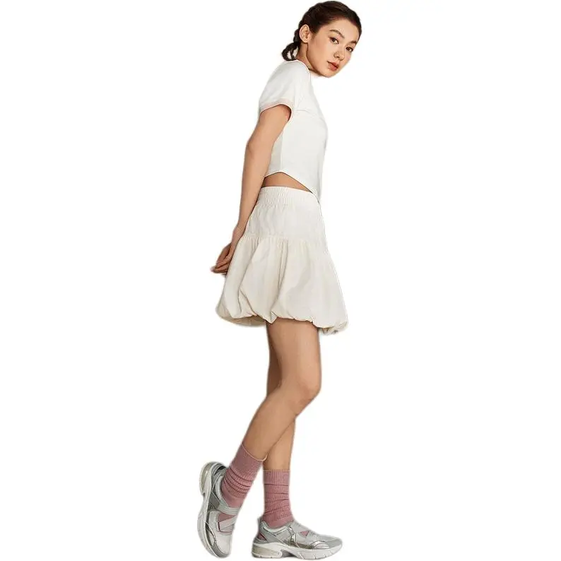 Skechers Casual Short Skirts Women's Marshmallow White/0074-2