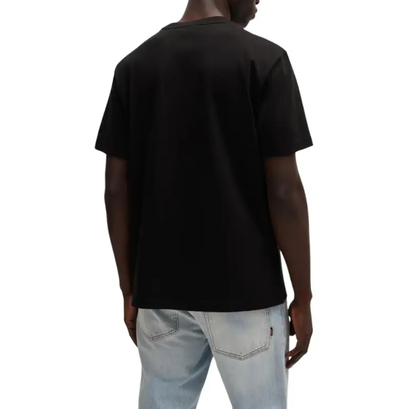 HUGO BOSS T Shirts Men Black-2