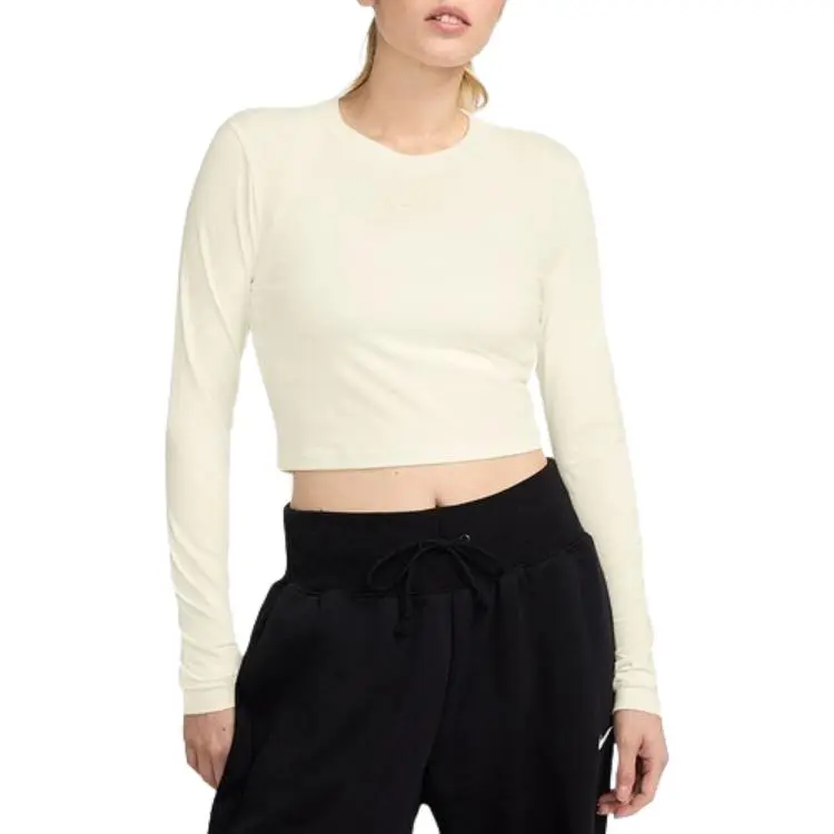 Nike Clothing T Shirts Women's White-3
