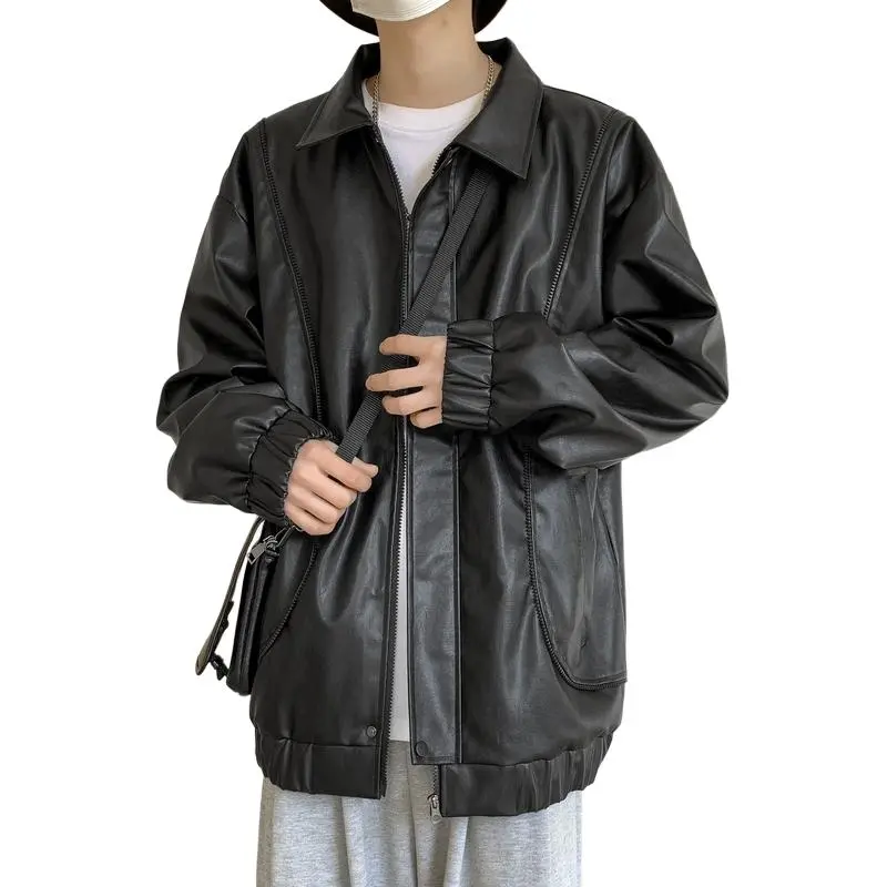 FOR FEAR THAT Leather Jacket Unisex-1