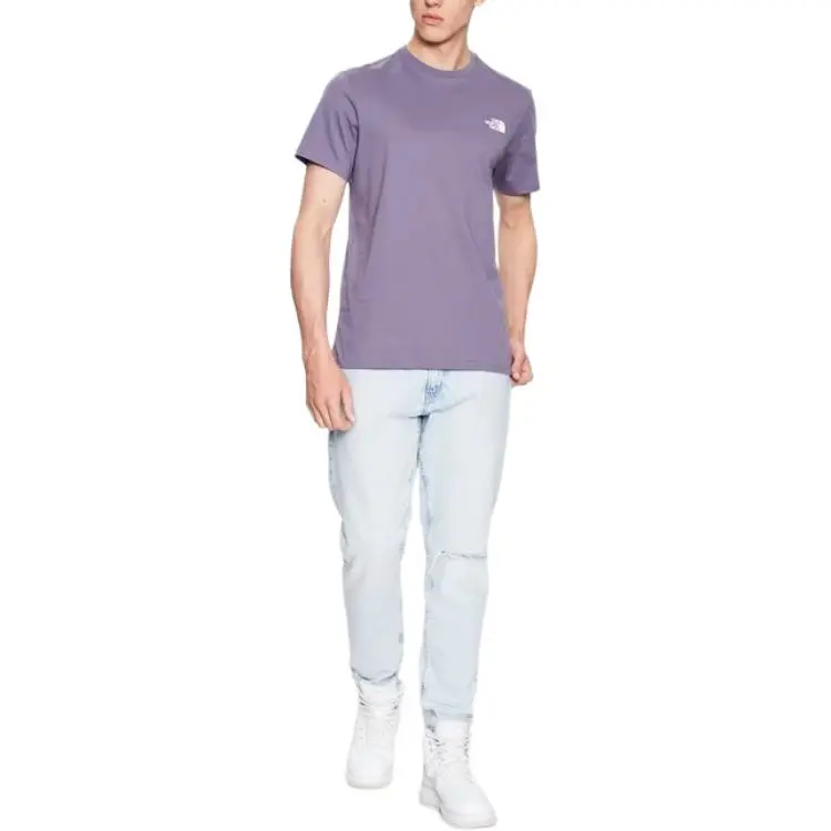 THE NORTH FACE T Shirt Men's Light Purple-3