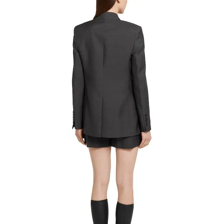 GUCCI Jackets Coats Women's Gray-3