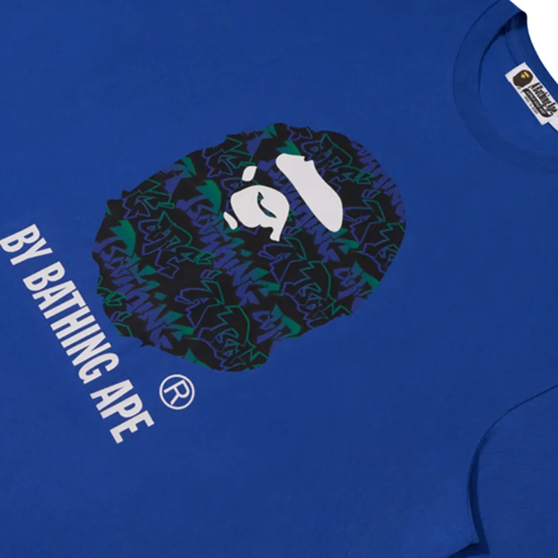 A BATHING APE Graffiti Pattern By Bathing Ape Tee-2