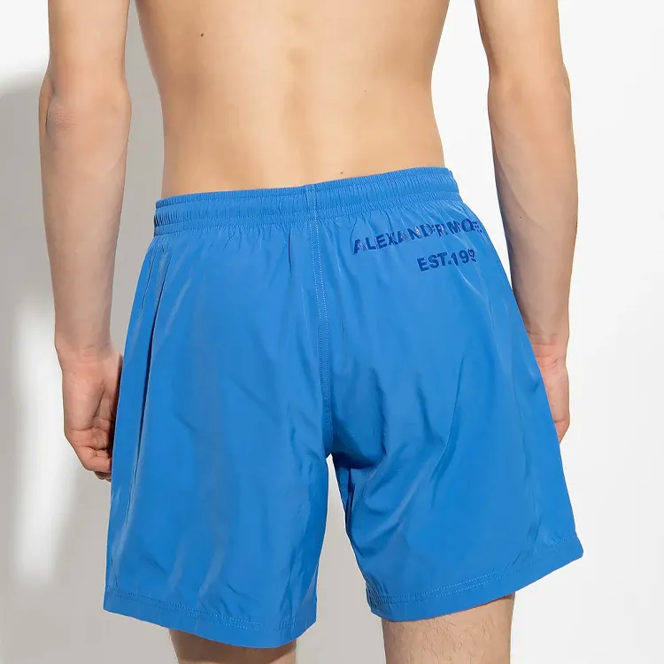Alexander McQueen Graffiti Logo Swim Shorts-3