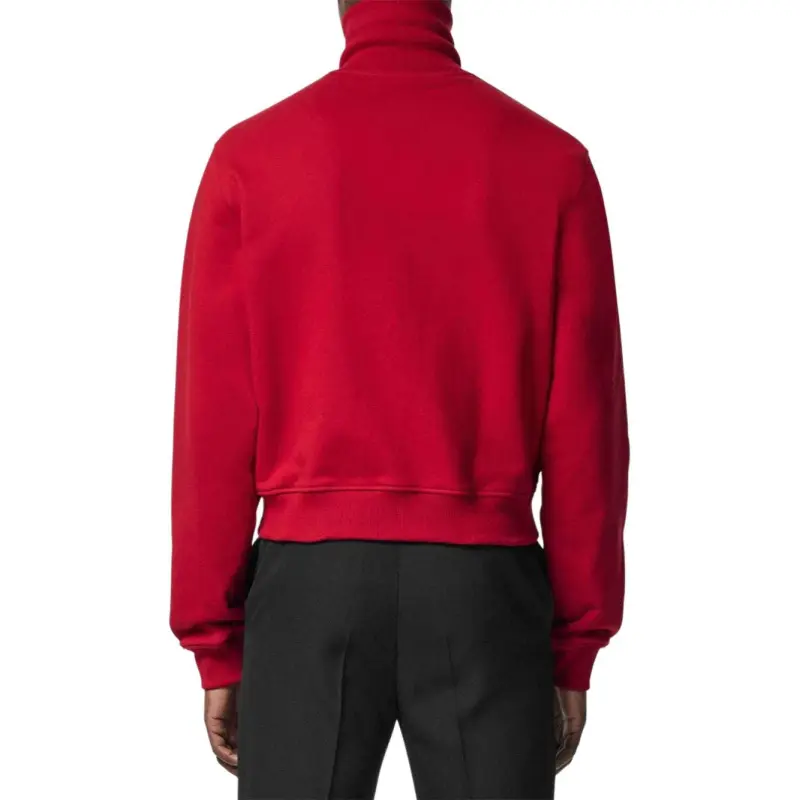 VERSACE '90s Vintage Logo Zip up Sweatshirt-3