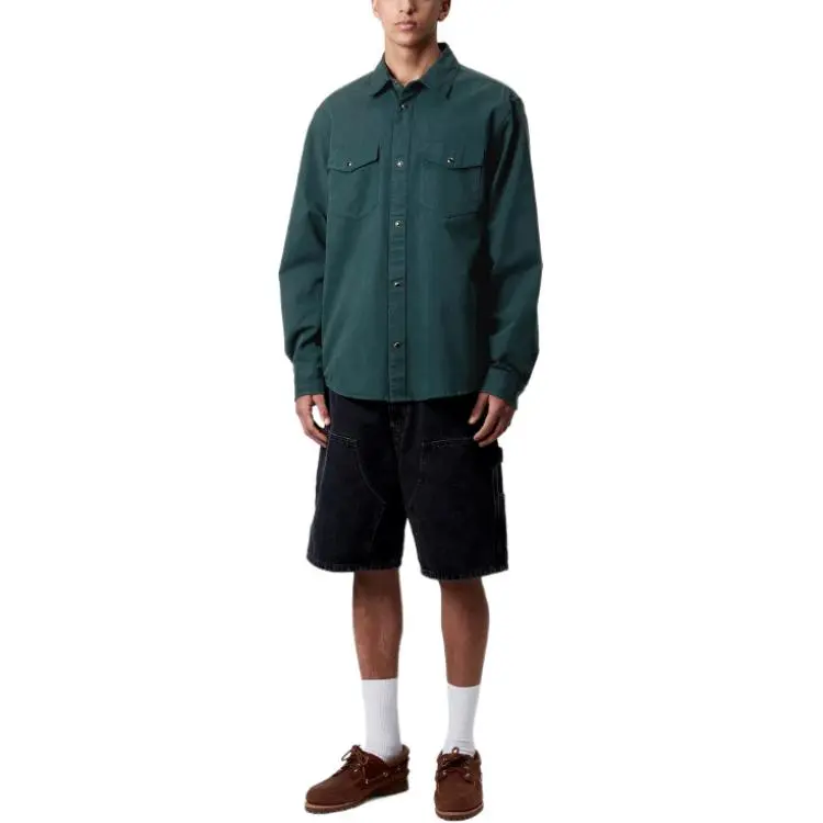 Carhartt WIP Shirts Men Pine Green-3