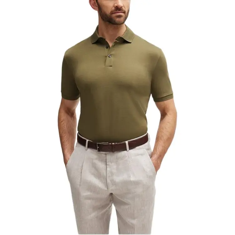 HUGO BOSS Mercerised Regular Fit Polo Shirt-2