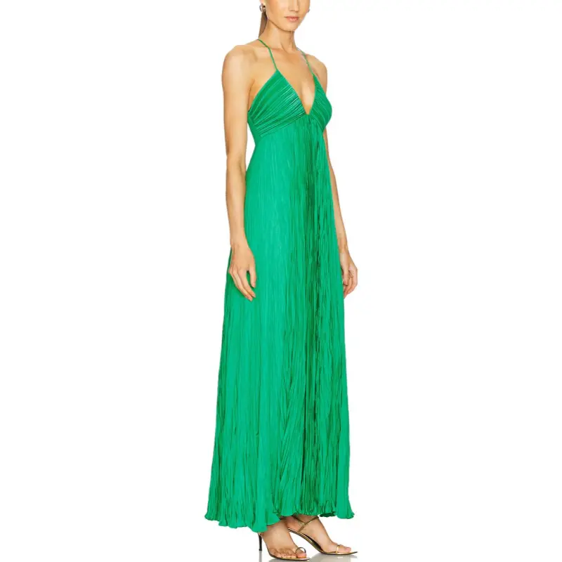 A.L.C. Slip Dresses Women's Green-2