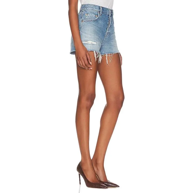 GRLFRND Denim Shorts Women's Blue-2