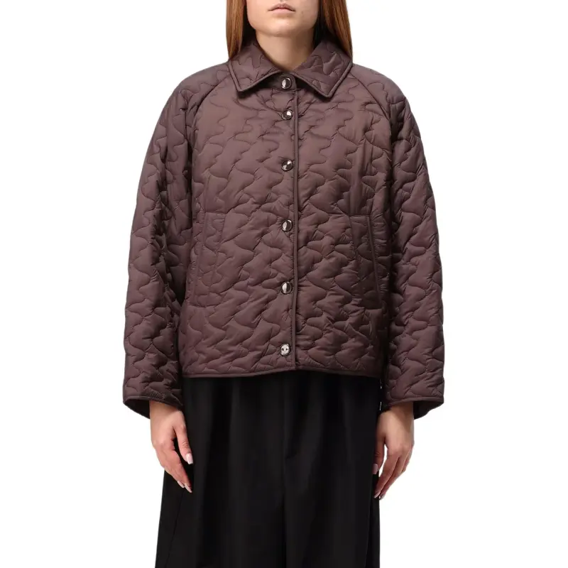 PINKO Quilted Straight Hem Jacket-2