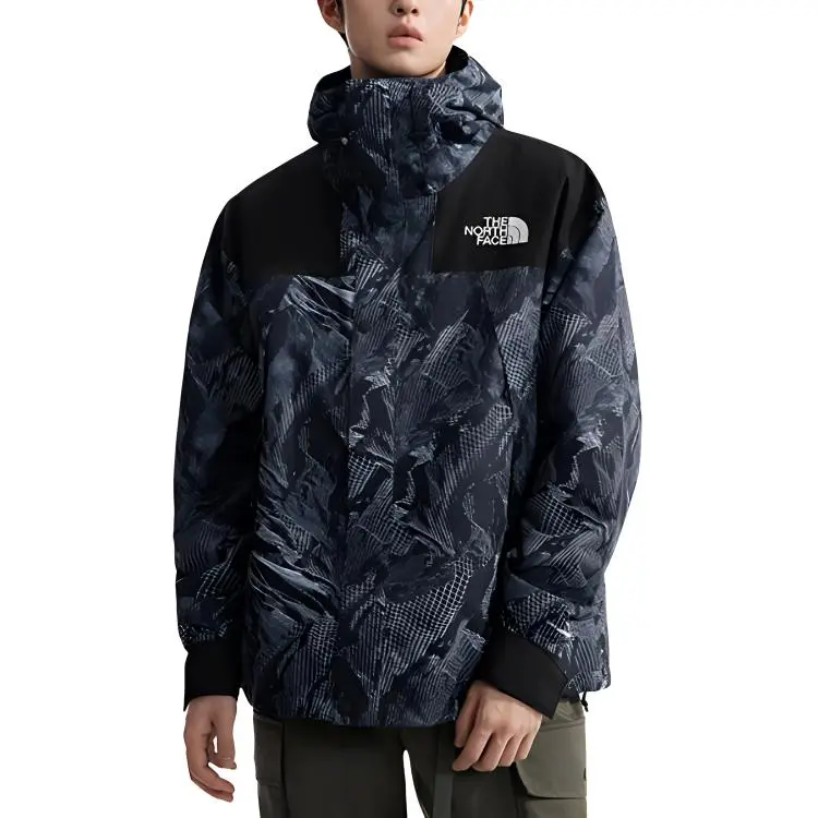 THE NORTH FACE Logo Printed Hooded Jacket-2