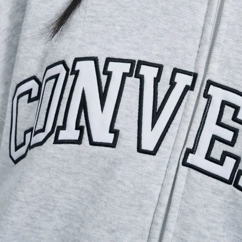 Converse Jackets Coats Men's Gray-4