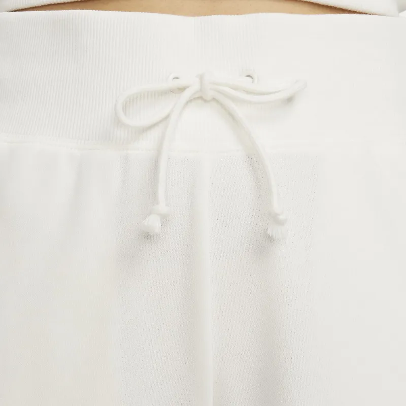 Nike Sportswear Phoenix Fleece Knitted Sports Pants Women's Sail White-3
