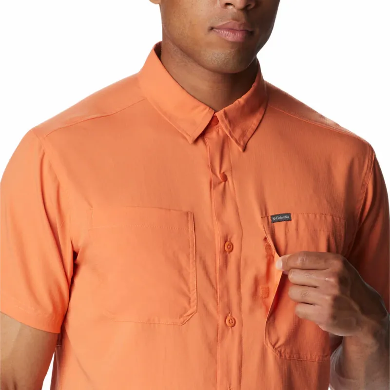 Columbia Silver Ridge Silver Ridge Utility Lite Shirt Men's Curved Red-2