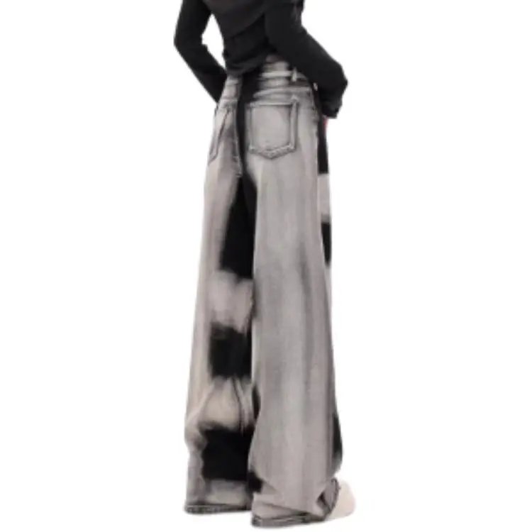 Ordifen Jeans Unisex Black Gray Color-1