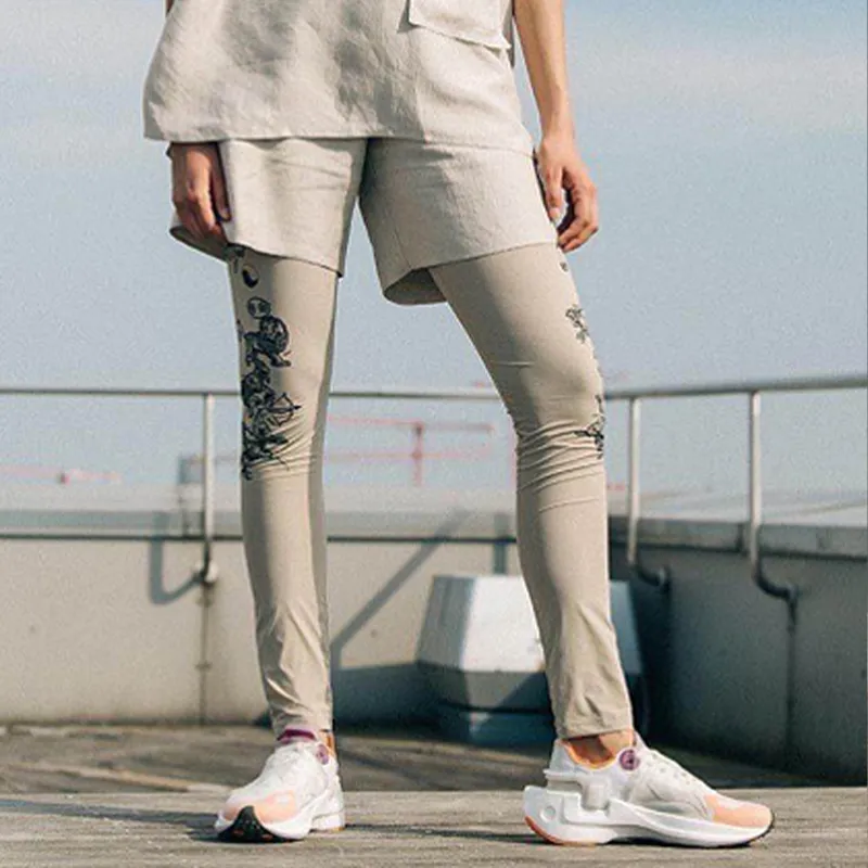Li Ning Wind Ranger X Soulland 'Natural Orange' Women's-8