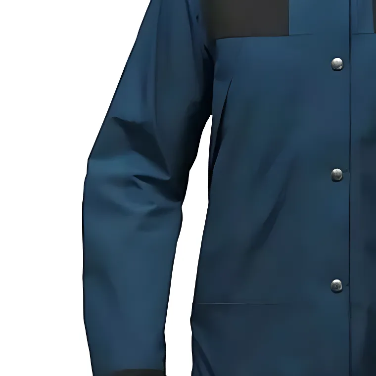 THE NORTH FACE 1990 Collection Windproof And Breathable Windbreaker Jacket Women's Vintage Blue-2