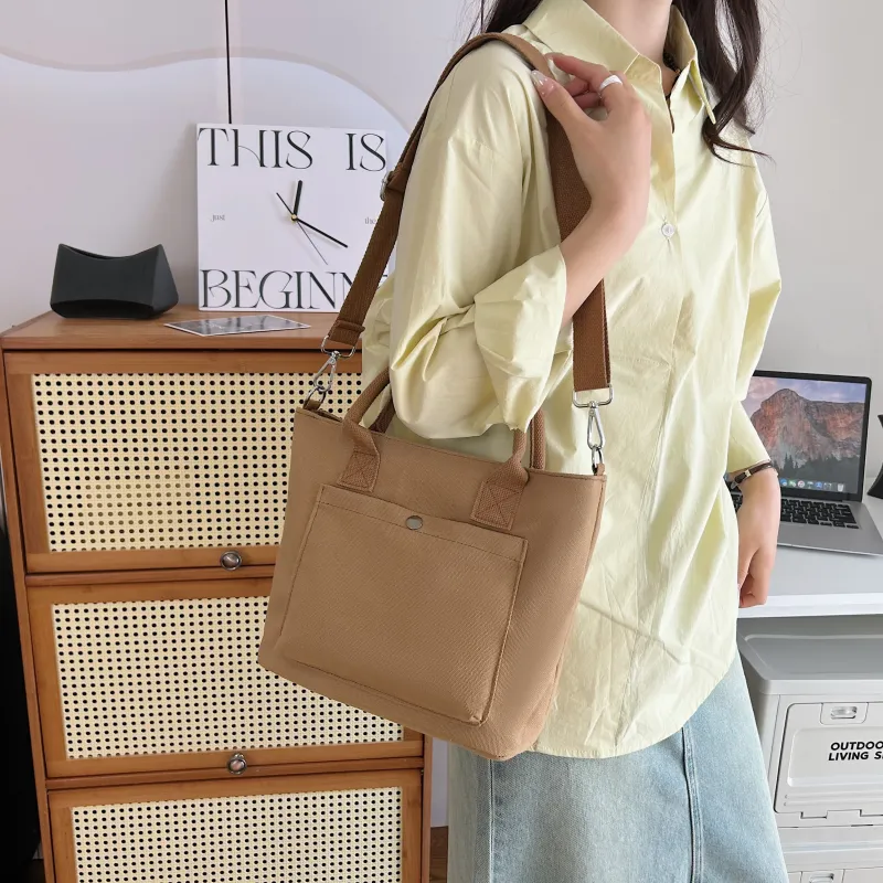 Yalu Canvas Canvas Bag One Shoulder Handbag Regular Women's Multicolor-3