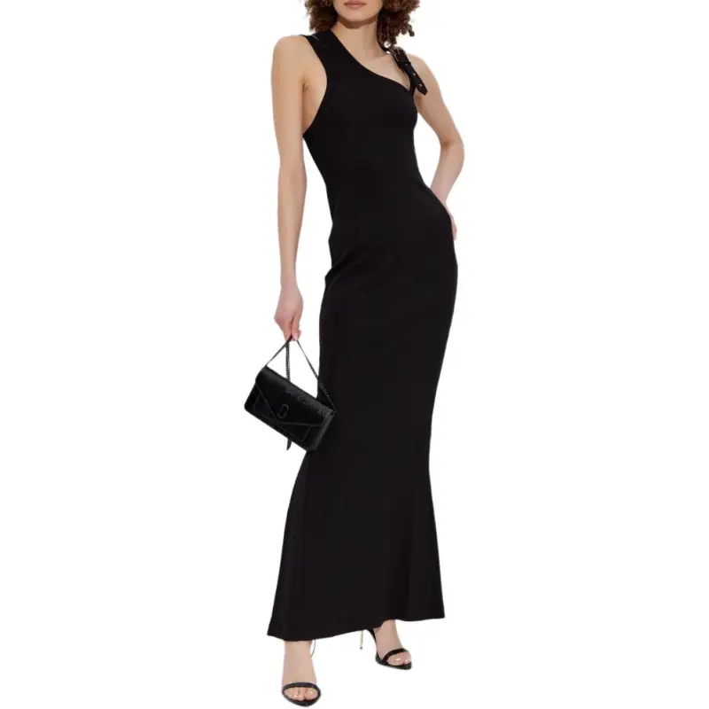 VERSACE JEANS COUTURE SS25 Sleeveless Dress Women's Black-3