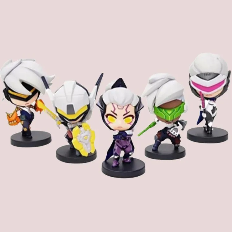 LEAGUE OF LEGENDS League Of Legends Character Lol League Of Legends Source Plan II Full Set Chibi Figures-3