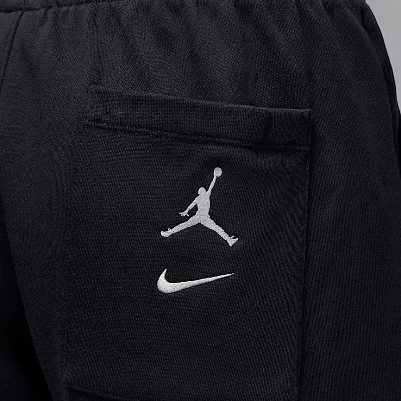 Jordan MVP SS25 Casual Shorts Men's Black/Light Smoke Gray-2