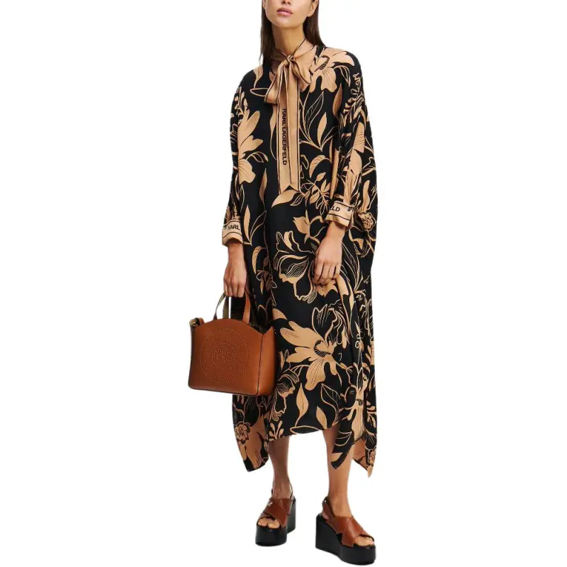 KARL LAGERFELD / Karl Lagerfeld Jeans Floral print Dress-3