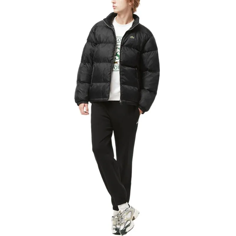 LACOSTE Down Jacket Men's Black-2