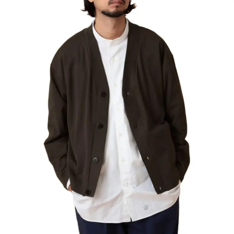 Beams Sweaters Men Dark Gray-3