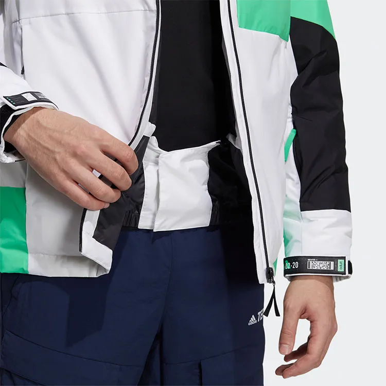 Adidas Down Jackets Men White-4