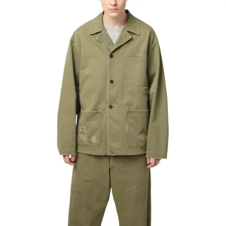 Bowwow SS25 USN N 3 TWILL JK Jackets & Coats Unisex-4