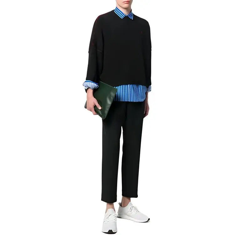 KENZO Casual Pants Men Black-2