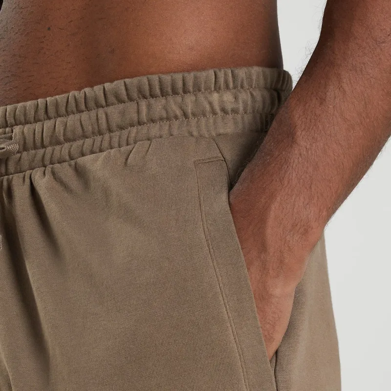 GYMSHARK ESSENTIAL OVERSIZED JOGGERS Knitted Sports Pants Men's Soul Brown-2